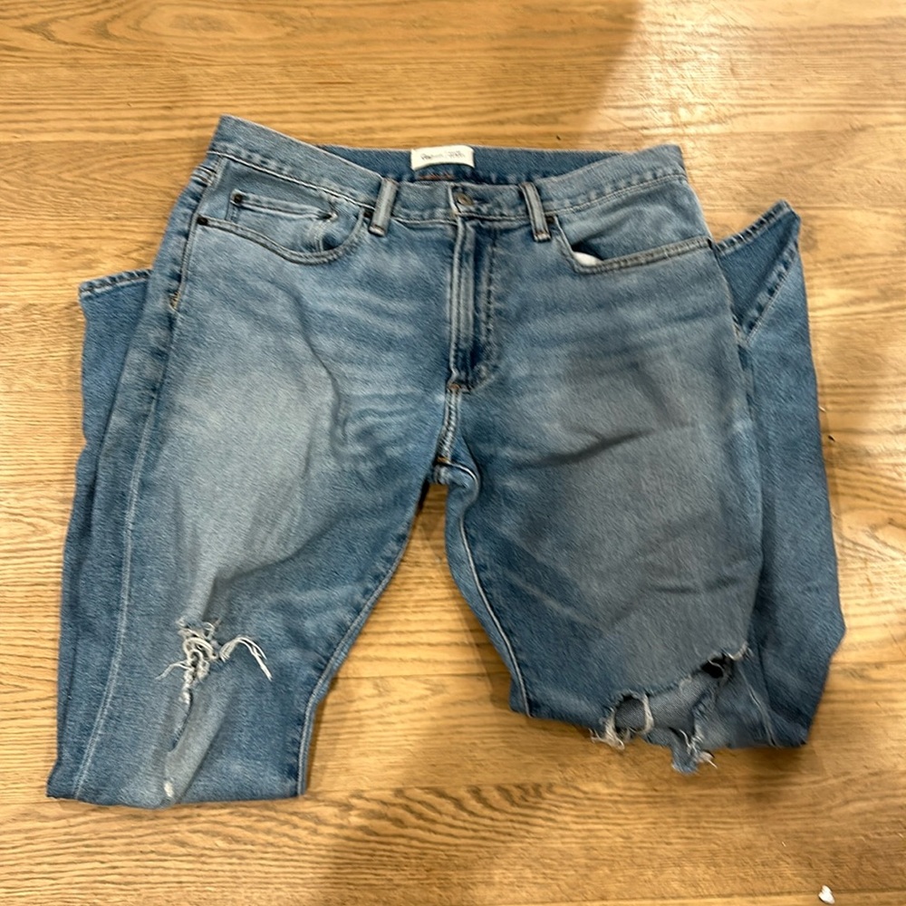 Gap ripped jeans
